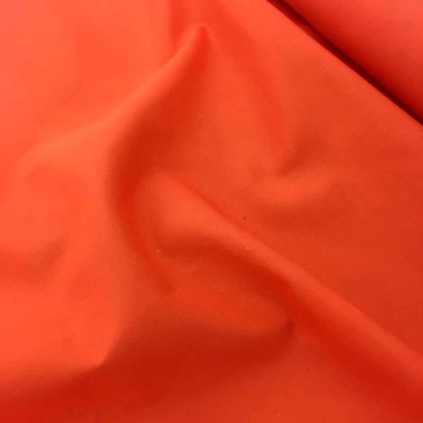 Budget Polycotton by the Roll - ORANGE